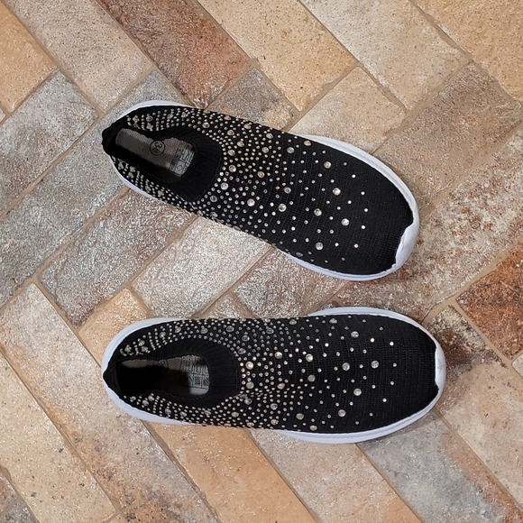 Shoes - Rhinestone tennis shoe size 38